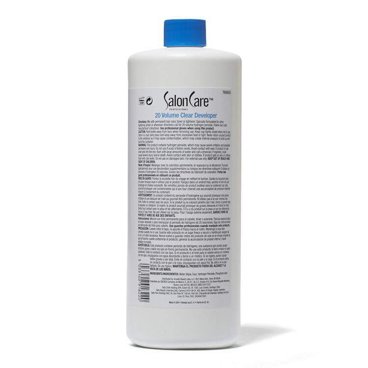 20 Volume Clear Developer 32 Oz