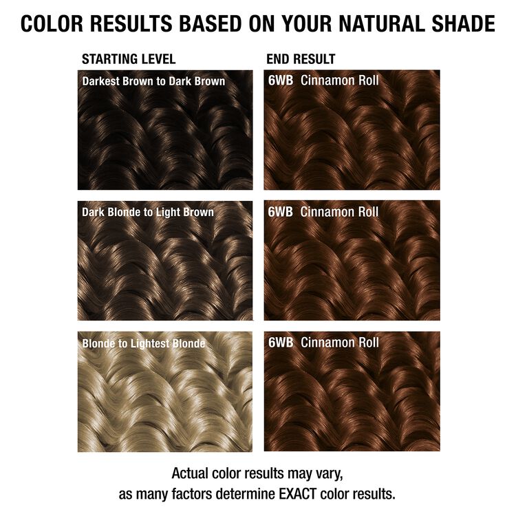 Cinnamon Roll 6WB Permanent Hair Color