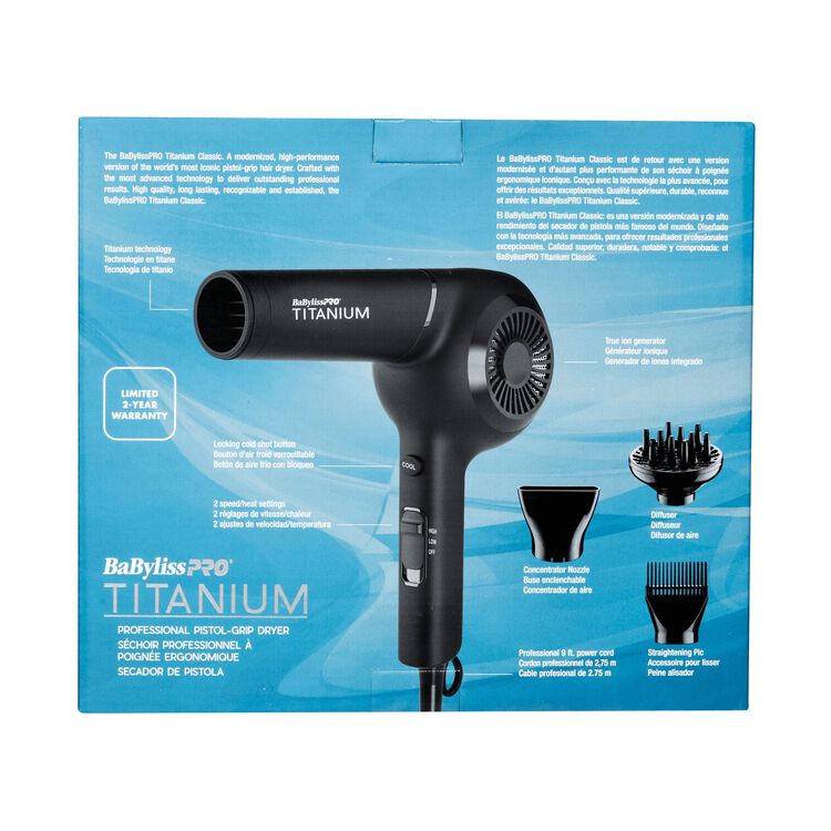 Titanium Classic Dryer 1875 Watts