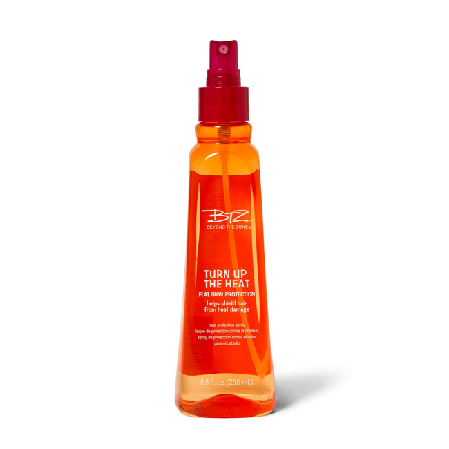 Beyond The Zone Turn Up The Heat Flat Iron Protection Spray Heat Protection Sally Beauty