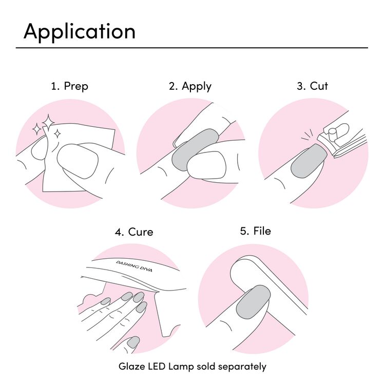 Glaze Art- Print Responsibly Gel Nail Polish Strips