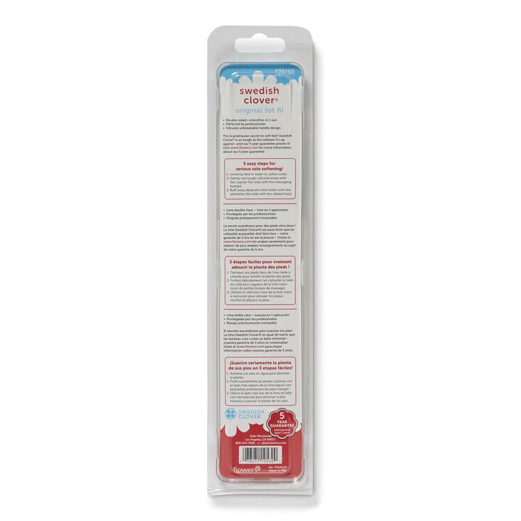 Swedish Clover Foot File