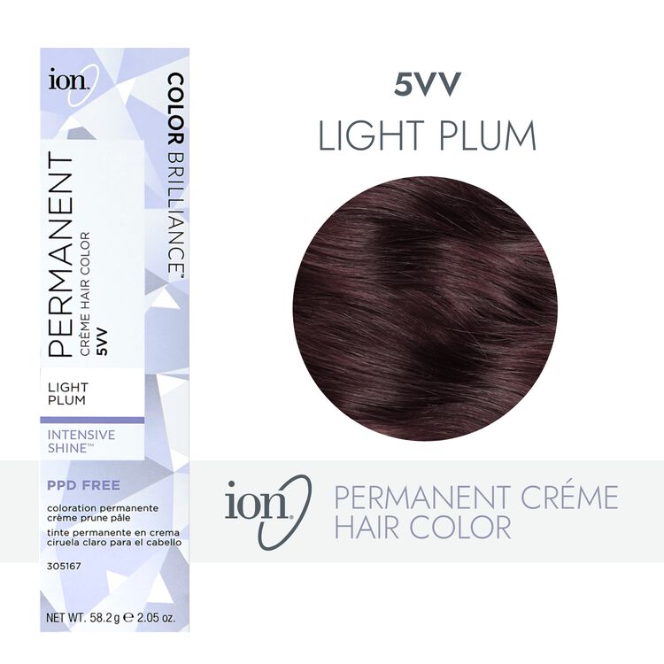 5VV Light Plum Permanent Creme Hair Color