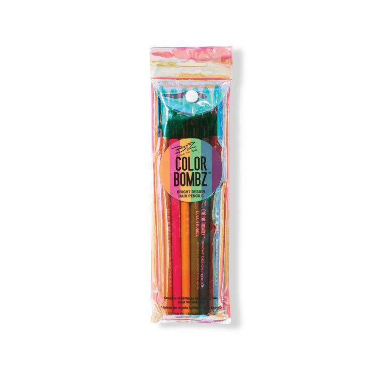 Beyond the Zone Bright Hair Design Pencils Temporary Hair Color