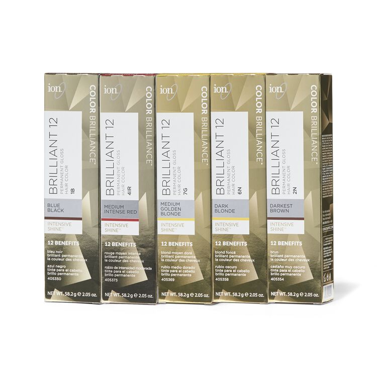 ion Brilliant 12 Permanent Gloss Hair Color Permanent Hair Color
