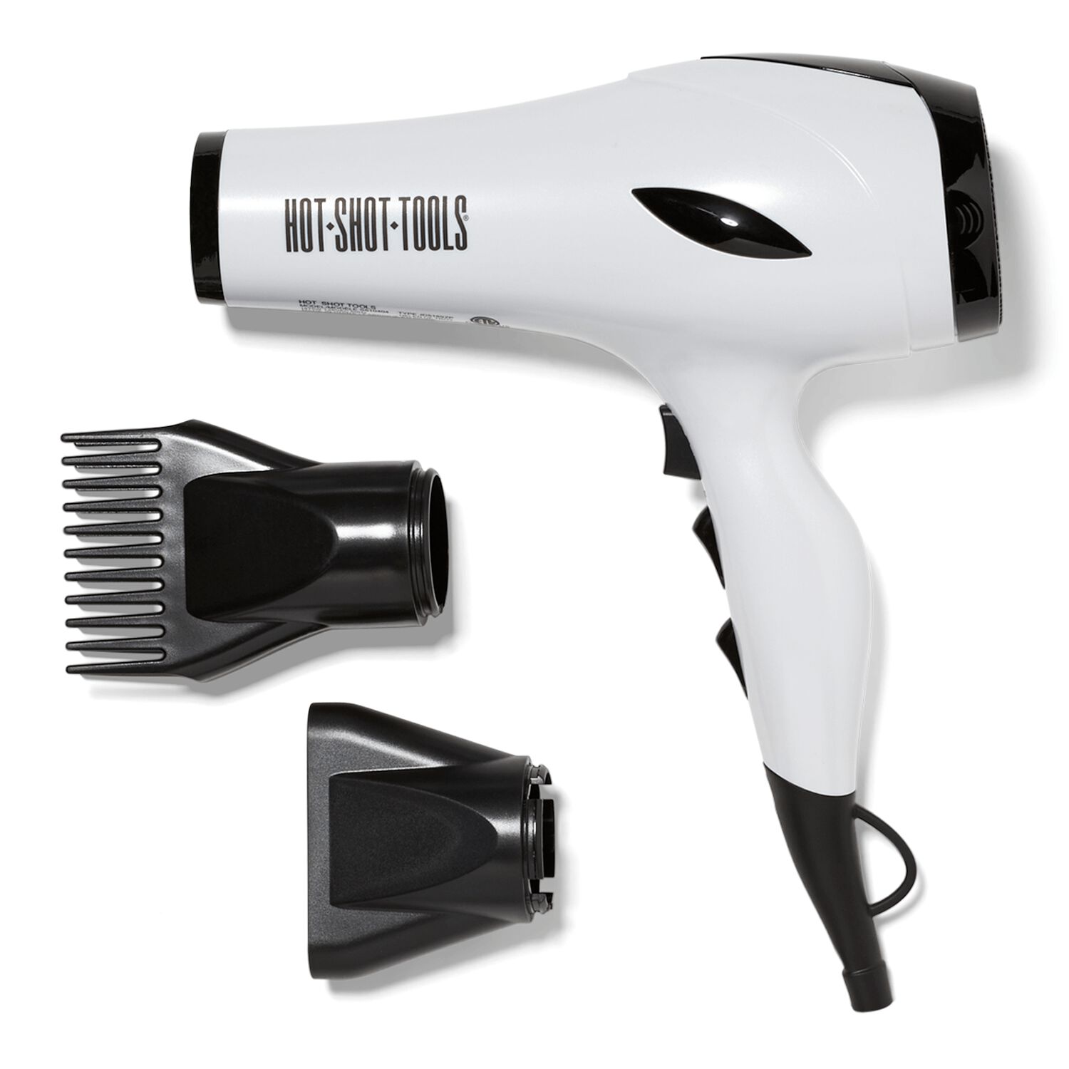 Black Pearl Ionic Hair Dryer (1875 Watts) by Hot Shot Tools Hair