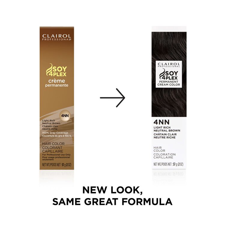 Clairol Pro Creme 4NN Light Rich Neutral Brown