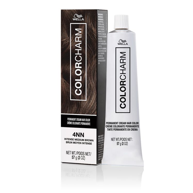 4NN Intense Medium Brown Permanent Cream Hair Color