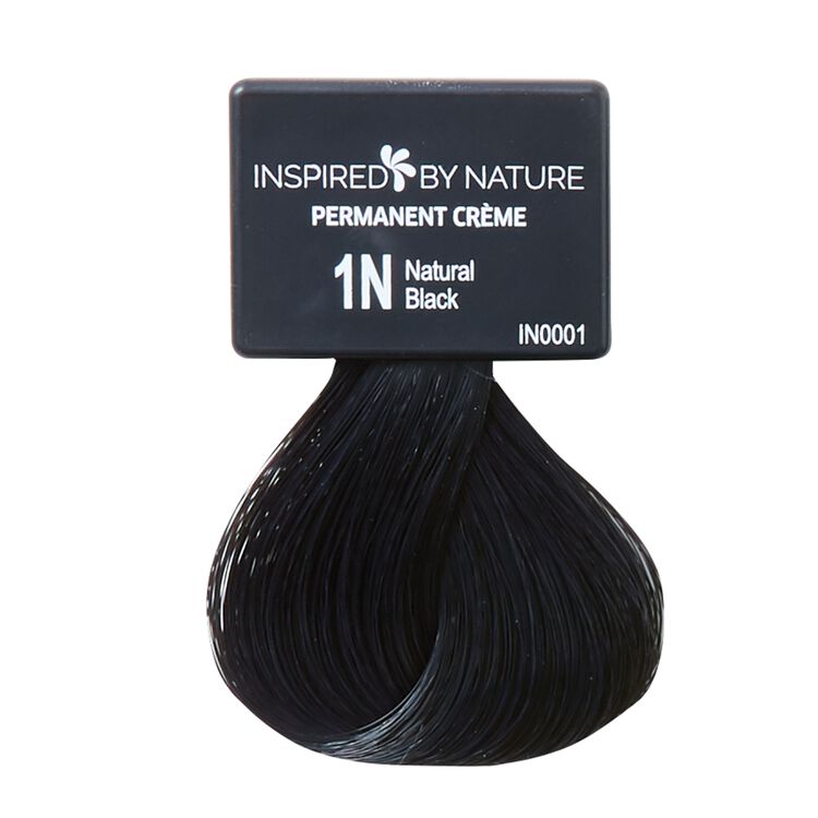 Ammonia-Free Permanent Hair Color Natural Black 1N