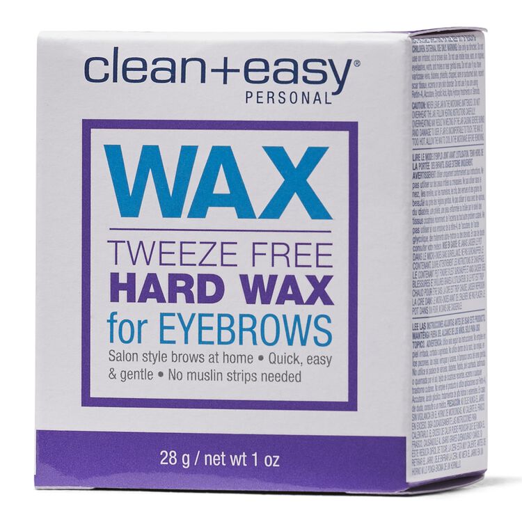 Clean Easy Tweeze Free Hard Wax For Eyebrows