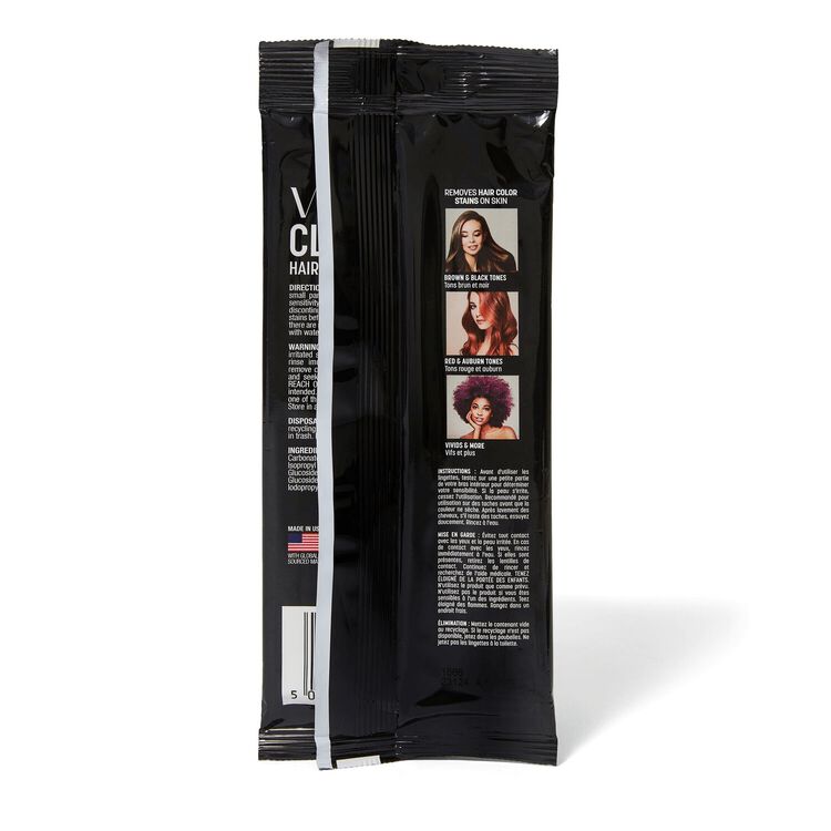 Clean Up Hair Color Remover Wipes 10ct