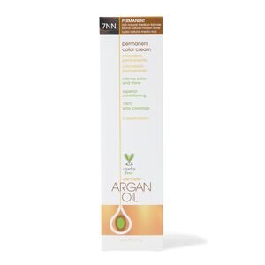 Argan Oil Permanent Color Cream 7NN Rich Natural Medium Blonde