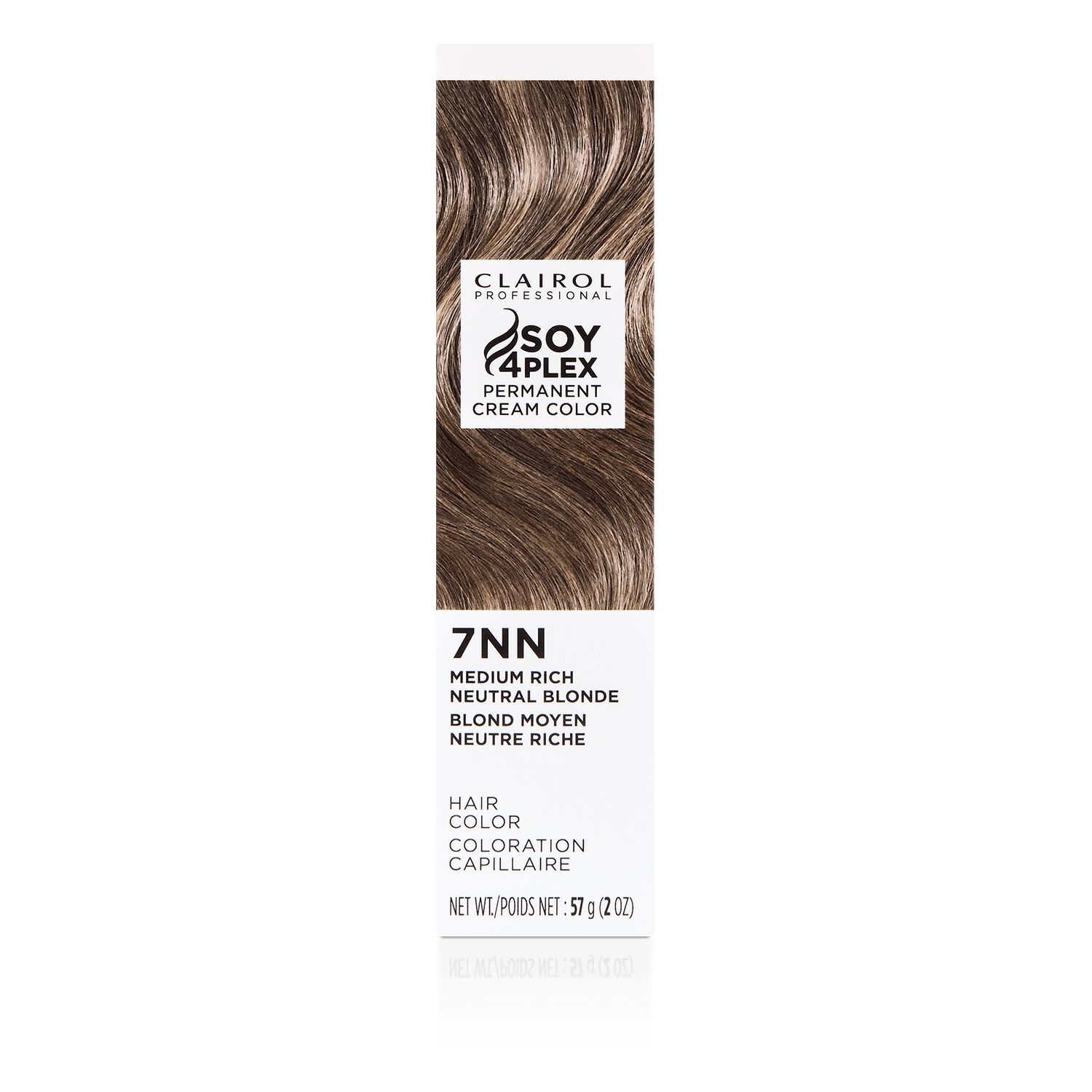 Soy4Plex 7NN Medium Rich Neutral Blonde Permanent Cream Hair Color by ...