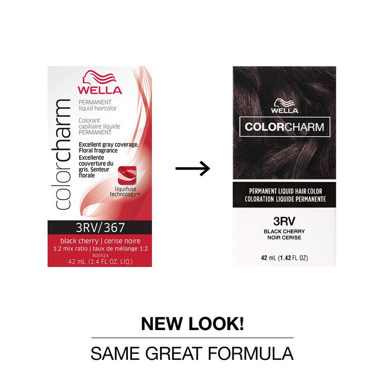 3RV Black Cherry Permanent Liquid Hair Color