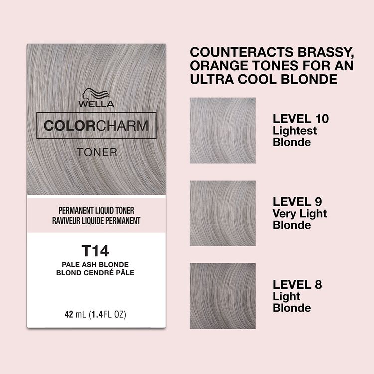 Pale Ash Blonde Permanent Liquid Toner