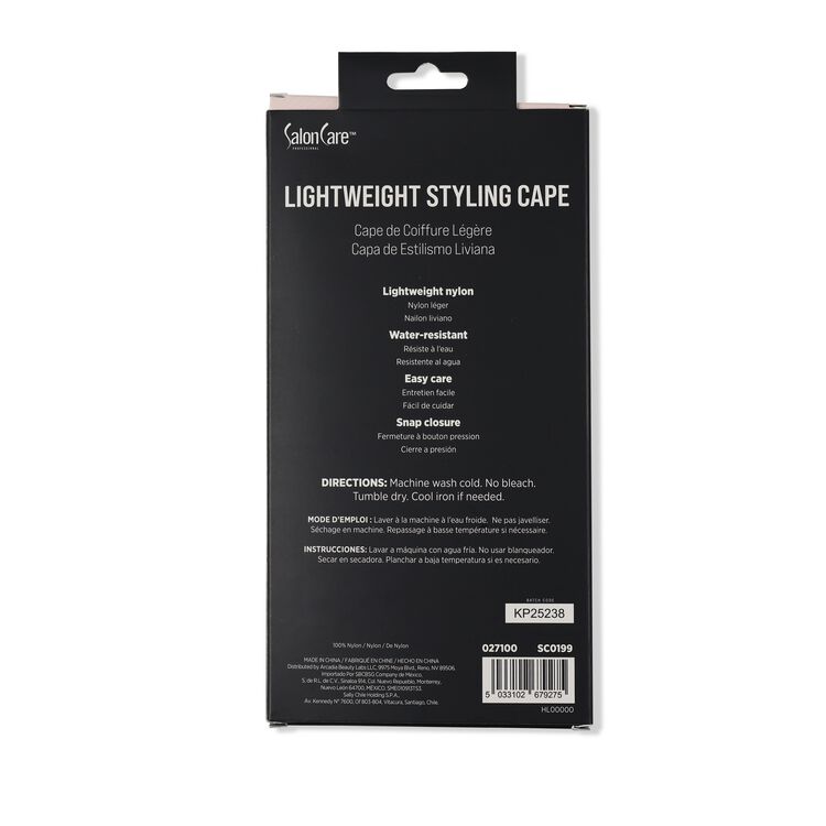 Styling Cape Black