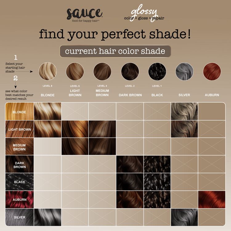 Glossy Color & Gloss & Repair Semi Permanent Hair Gloss