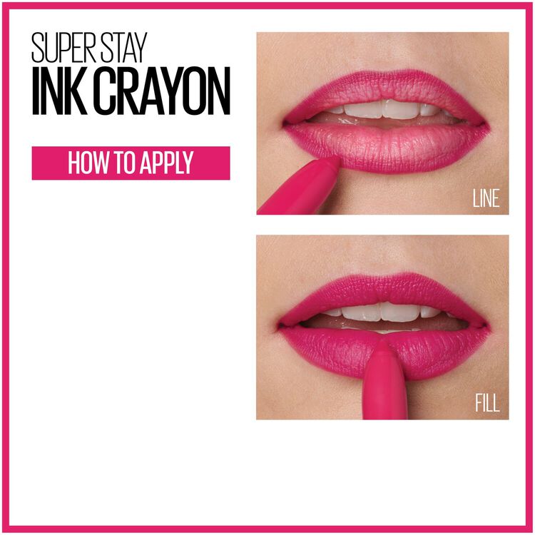 Maybelline Super Stay Ink Crayon Matte Lipstick | Lipstick | Sally Beauty