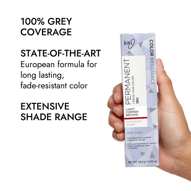 Ion Permanent Creme 5RC Light Copper Brown by Color