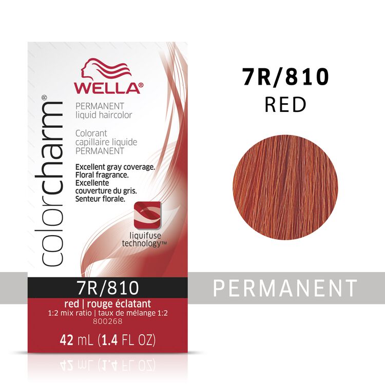 Red colorcharm Liquid Permanent Hair Color