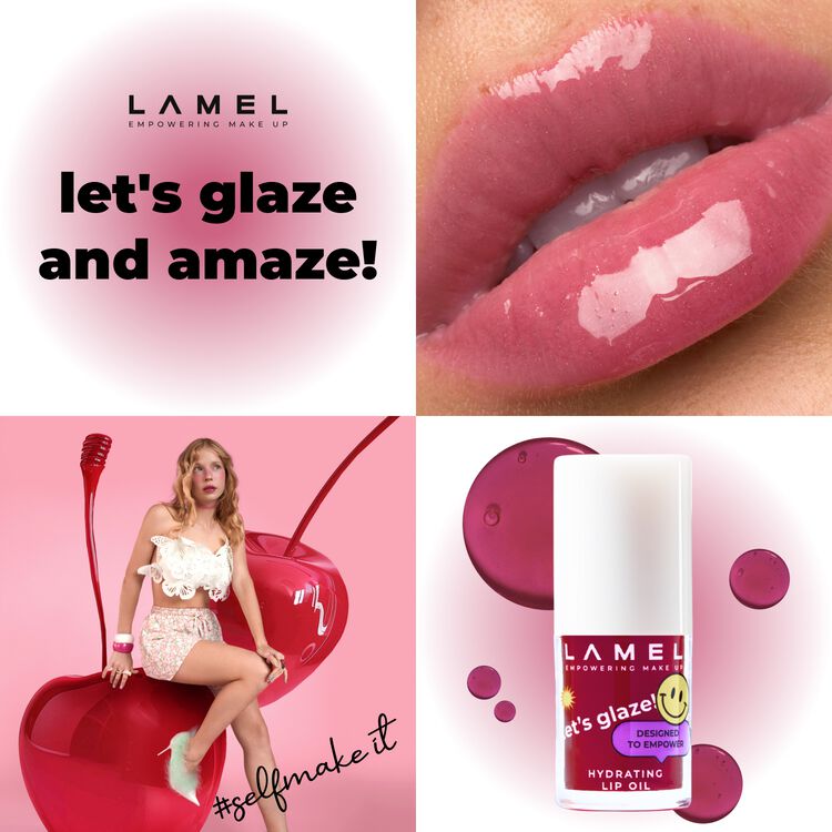 Hydrating Lip Oil Let's Glaze Сherry Sorbet