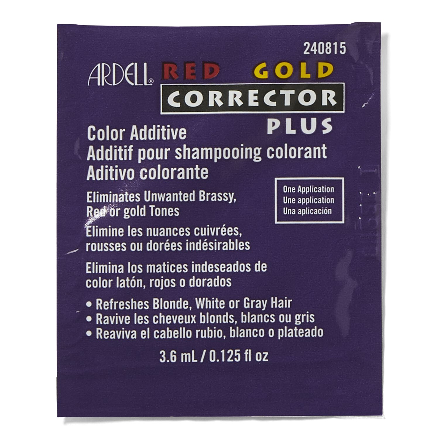Red Gold Corrector Plus How To Use Ardell Red Gold Corrector Plus .125 oz | Color Correctors & Removers