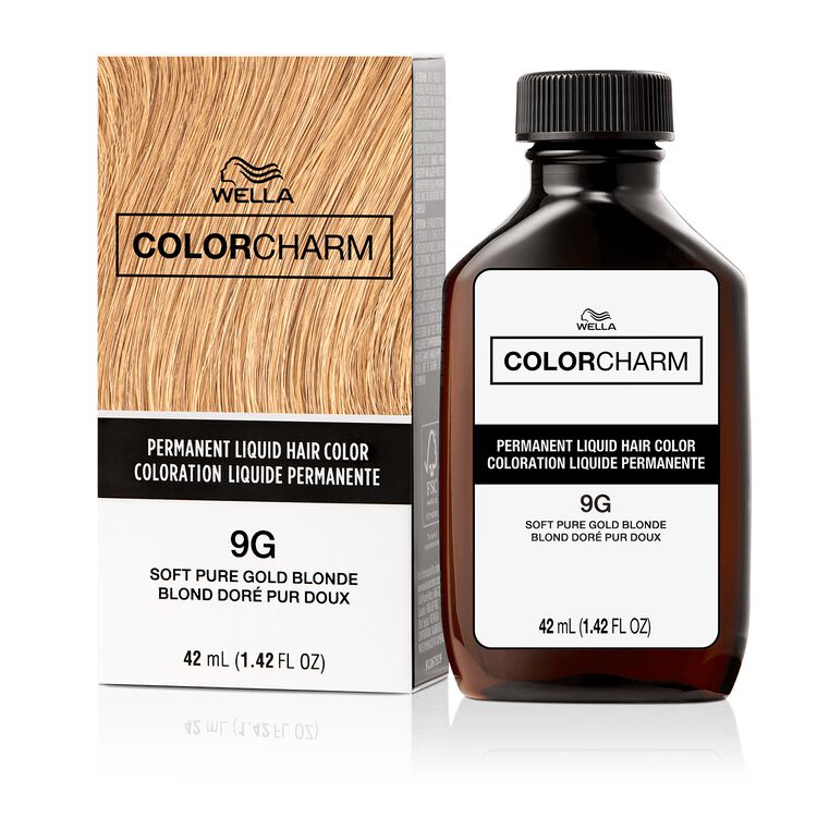 9G Soft Pure Gold Blonde Permanent Liquid Hair Color