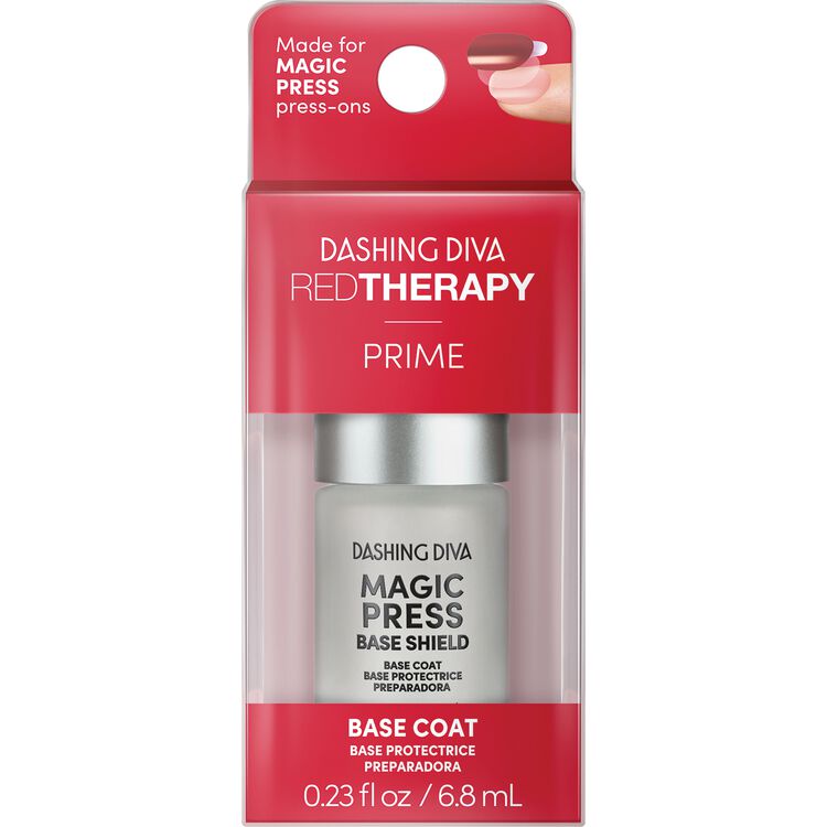 Dashing Diva Red Therapy Base Shield Made for Magic Press | Sally Beauty