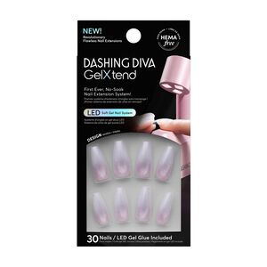 Airy Fairy GelXtend Design Nails