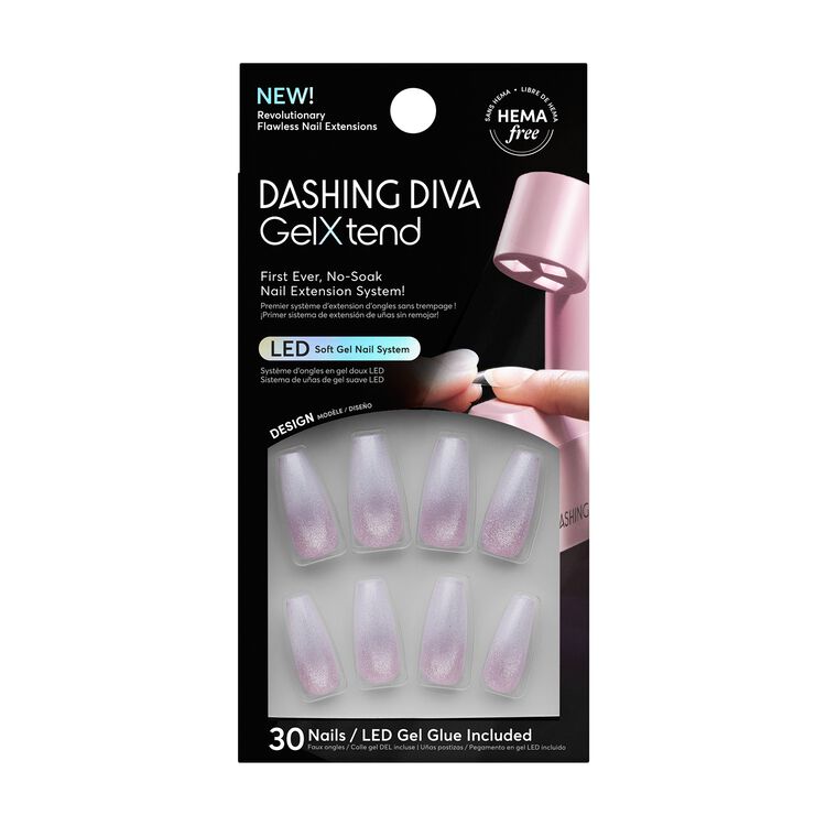 Airy Fairy GelXtend Design Nails