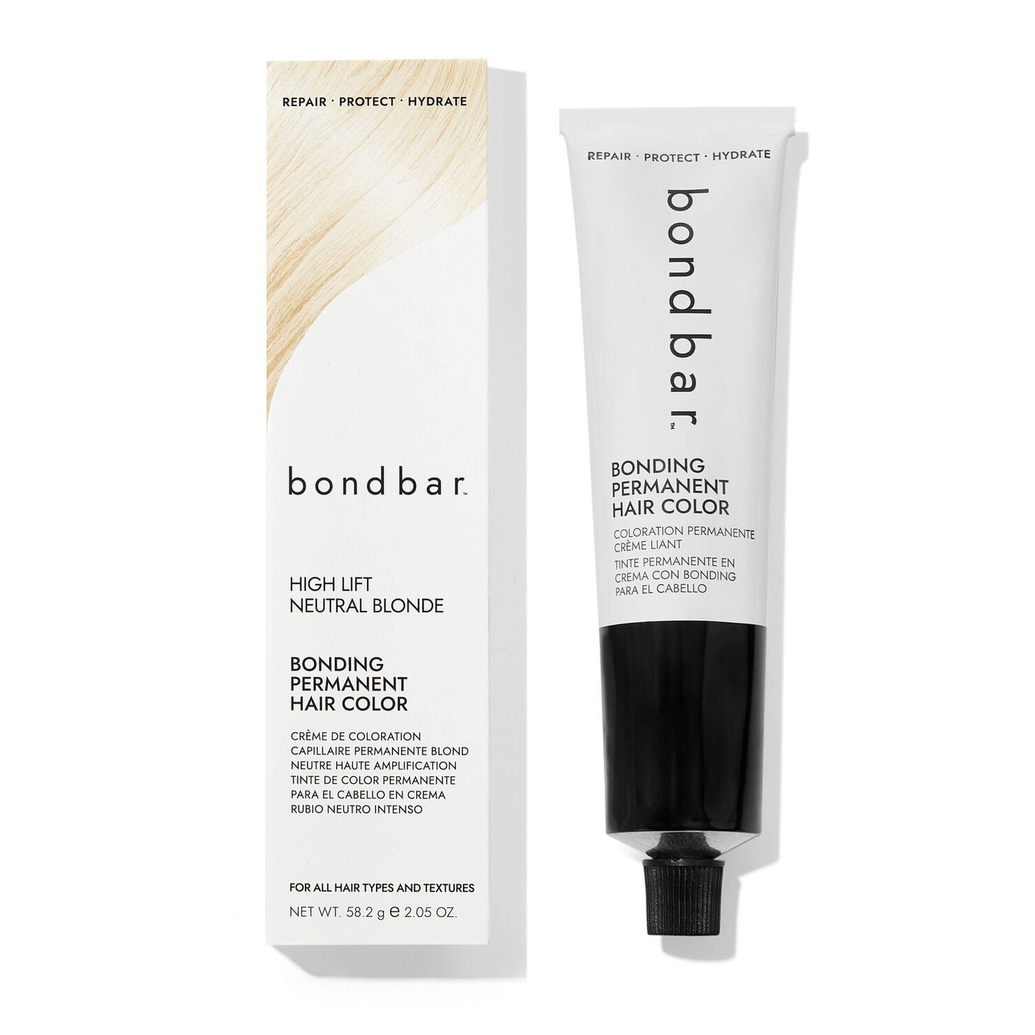 bondbarHLN High Lift Neutral Blonde Bonding Permanent Crème Hair Color