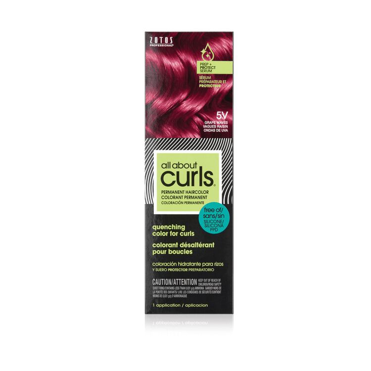 Grape Waves 5V Permanent Hair Color
