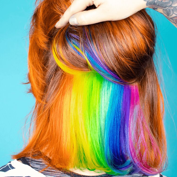 Semi-Permanent Hair Color