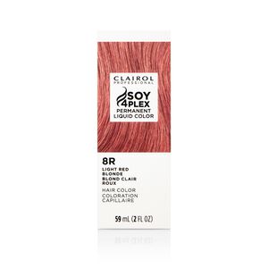8R Light Red Blonde Permanent Liquid Hair Color