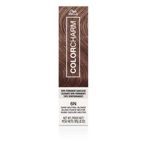 6N Dark Neutral Blonde Demi Permanent Cream Hair Color