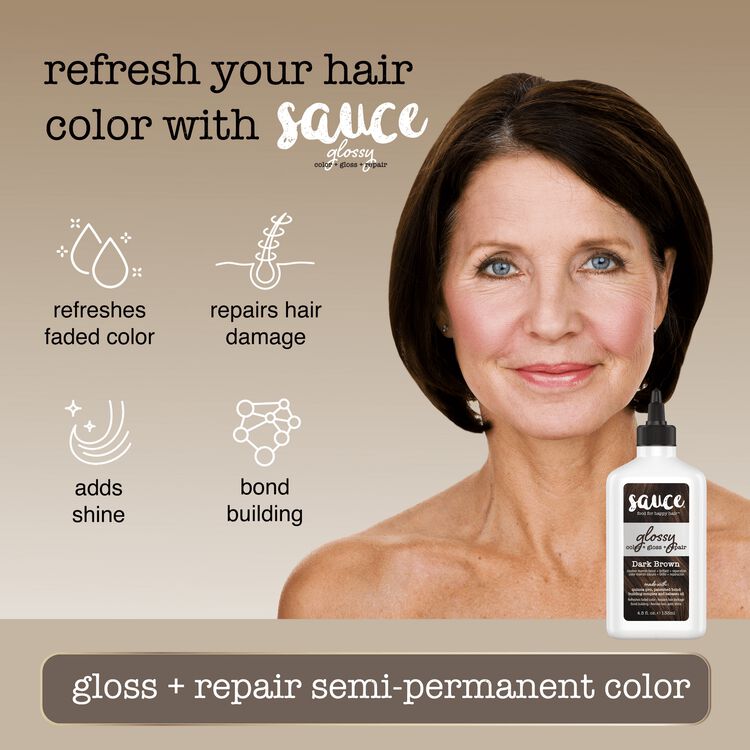 Glossy Color & Gloss & Repair Semi Permanent Hair Gloss