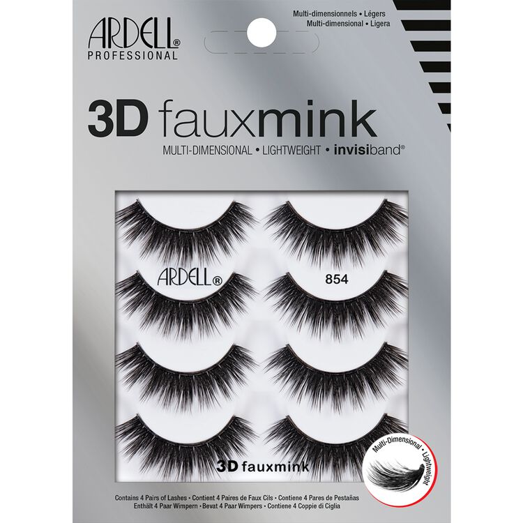 3D Faux Mink Lashes #854 4 Pack