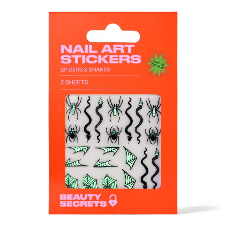 Spiders & Snakes Nail Stickers