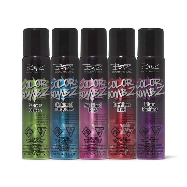 Color Bombz Temporary Hair Color Spray by Beyond The Zone | Temporary Hair  Color | Sally Beauty