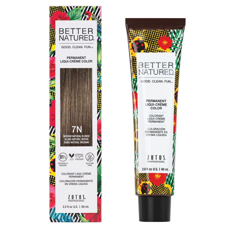 7N Medium Natural Blonde Permanent Liqui-Cr&egrave;me Hair Color