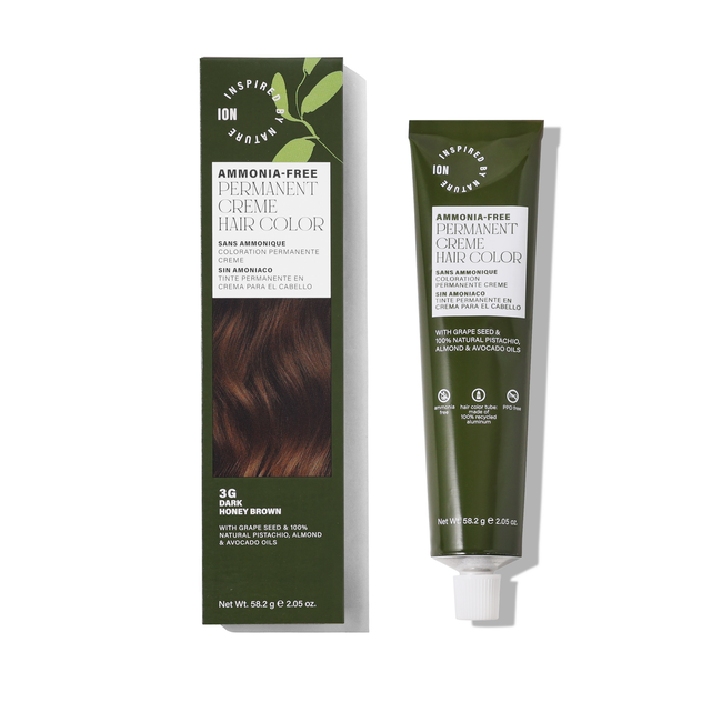 Inspired By Nature Ammonia-Free Permanent Hair Color Dark Honey