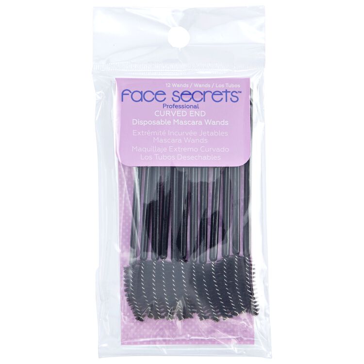 Curved Disposable Mascara Wands
