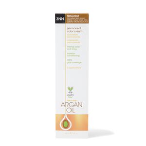 Argan Oil Permanent Color Cream 3NN Rich Natural Dark Brown
