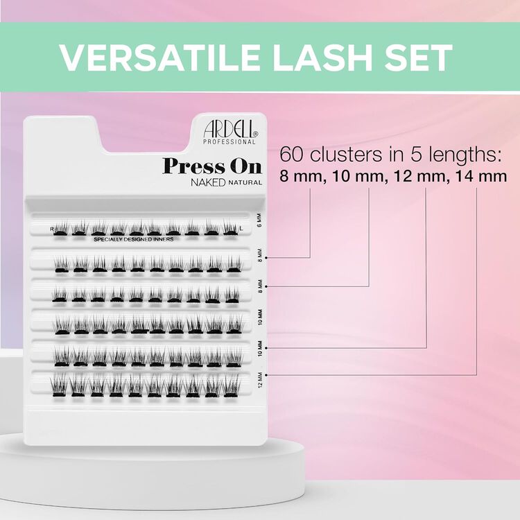 Press On Naked Natural 60pc