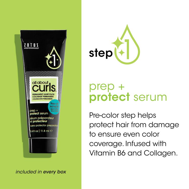 Sable Spirals 5WB Permanent Hair Color