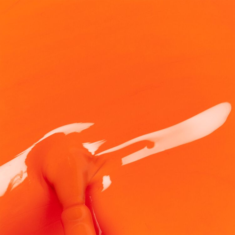 Orange Knockout Nail Lacquer