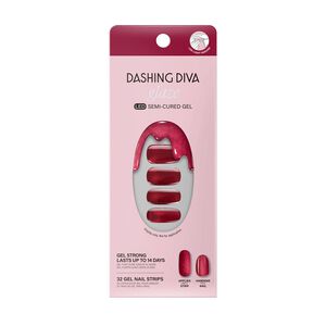 Ruby Red Apple Gel Nail Polish Strips