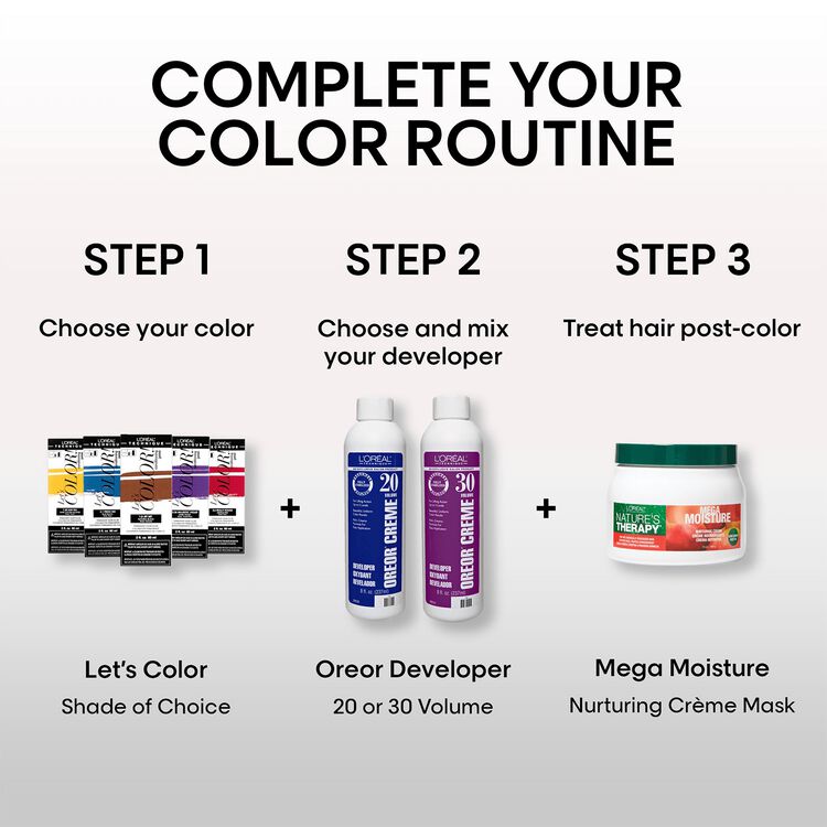 Let's COLOR! Conditioning Gelee Permanent Haircolor 6.0 Lots Of Latte