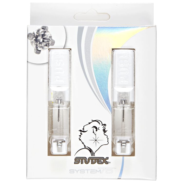 Studex System 75 Silver Piercing Earrings