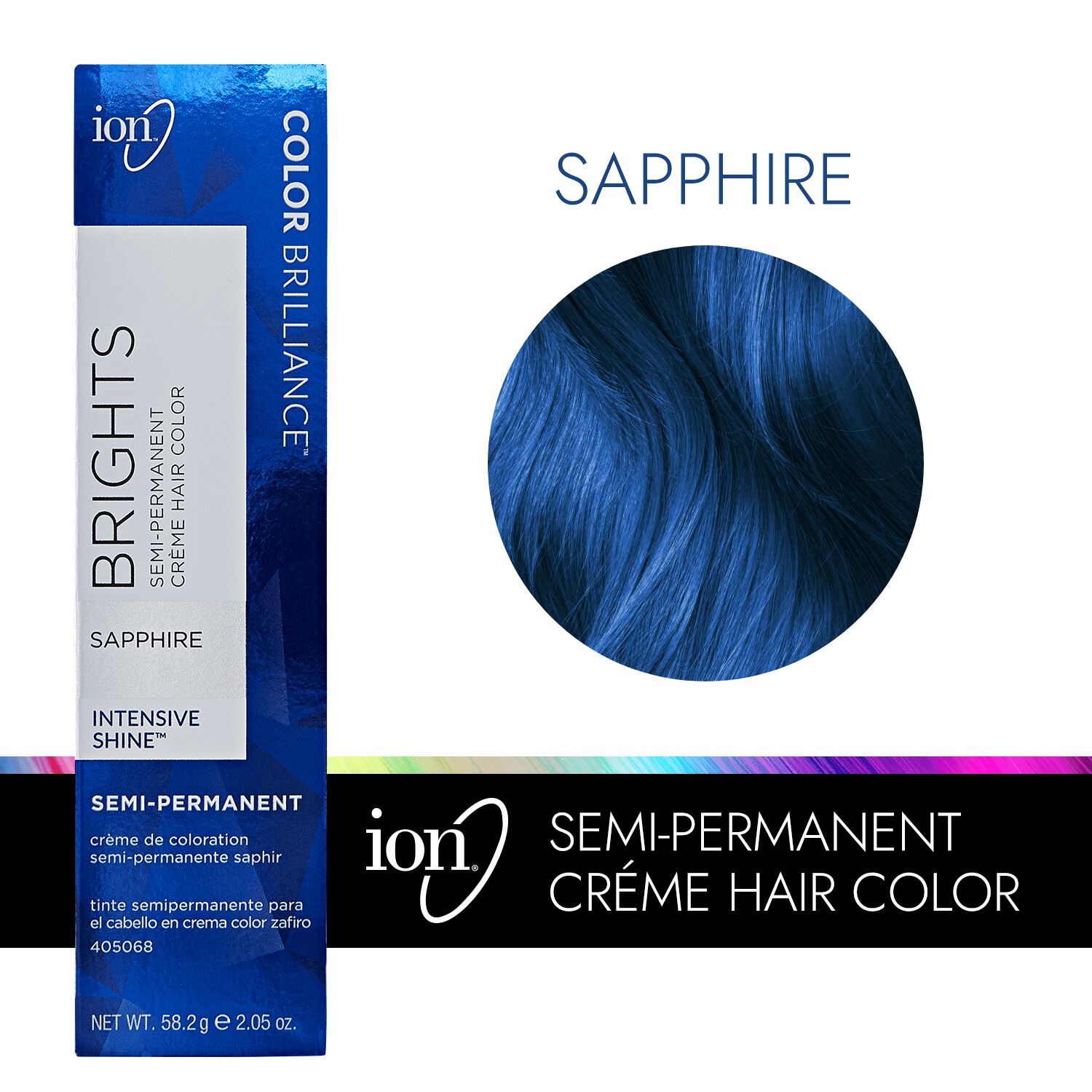 ion Color Brilliance Semi-Permanent Gemstones Brights Sapphire
